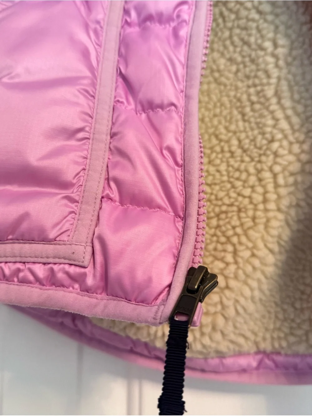 Girls Crewcuts Pink Quilted Puffer Vest